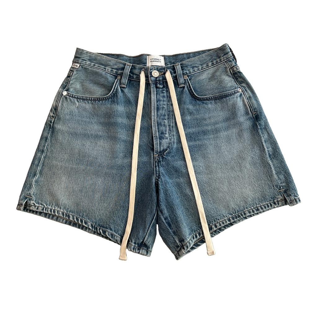 NWOT Citizens of Humanity Brynn Short in Meuse Medium Wash Denim Women's Size 27
